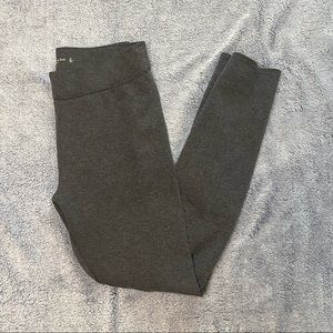 Abercrombie and Finch Mid Rise Dark Gray Leggings - Size Medium